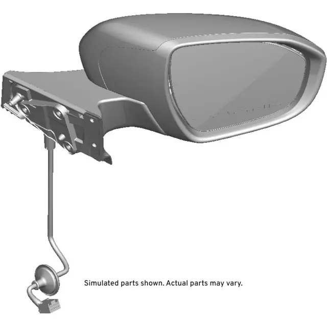 42553496 - : Passenger Side Door Mirror for GM Image