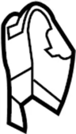 87331CG001 - Body: Recline Cover for INFINITI: FX35, FX45 Image