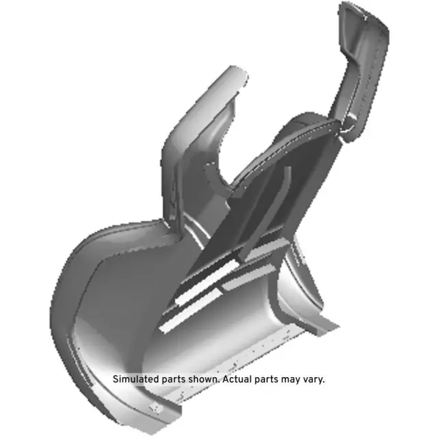 86796544 - Body: Seat Back Cover for Chevrolet: Corvette Image