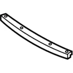 GD9Z54647K11AA - Body: Valance for Lincoln: Continental, Navigator Image