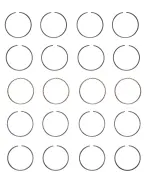 S81124STD - : Engine Piston Ring Set for Enginetech Image