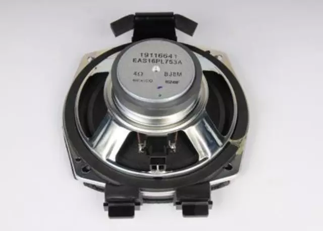 19116641 - Body: Front Dr Speaker for Cadillac: Escalade, Escalade ESV | Chevrolet: Silverado 1500, Silverado 1500 Classic, Silverado 1500 HD, Silverado 1500 HD Classic, Silverado 2500, Silverado 2500 HD, Silverado 2500 HD Classic, Silverado 3500, Silverado 3500 Classic, Silverado 3500 HD, Suburban 1500, Suburban 2500, Tahoe | GMC: Sierra 1500, Sierra 1500 Classic, Sierra 1500 HD, Sierra 1500 HD Classic, Sierra 2500, Sierra 2500 HD, Sierra 2500 HD Classic, Sierra 3500, Sierra 3500 Classic, Sierra 3500 HD, Yukon, Yukon XL 1500, Yukon XL 2500 Image