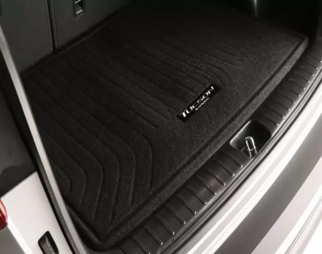 D3F12AC000 - Interior: 2016-2021 Hyundai Tucson Rear Cargo Area Tray Protector - Genuine OEM for Hyundai: Tucson Image