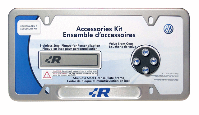 License Plate Frame Kit - Volkswagen (ZVW-355-018-A)