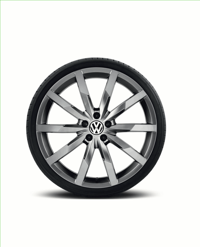 5C0071490Z49 - Wheels: 20 In Monterey Wheel - Anthracite for Volkswagen: Beetle Image