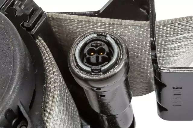 Light Titanium Driver Seat Belt with Retractor and Pre-Tensioner - GM (19256228)