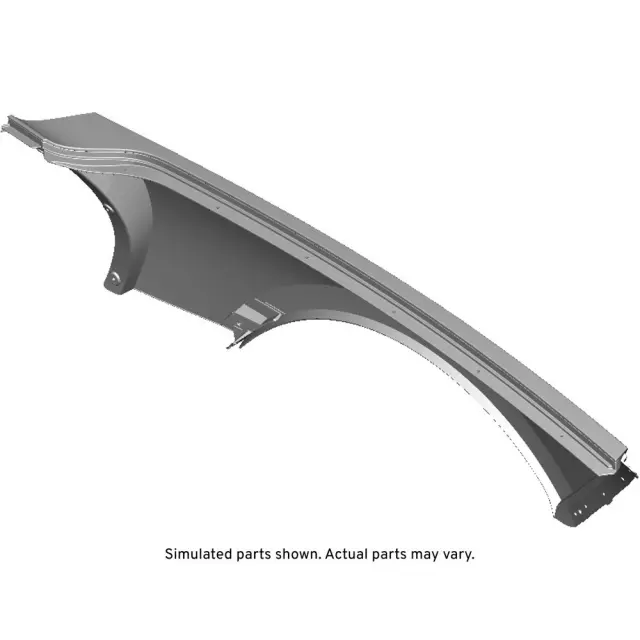 23197625 - : Part# 23197625 Passenger Side Outer Quarter Panel for Chevrolet: Corvette Image
