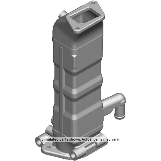 98034354 - : Exhaust Gas Recirculation (EGR) Valve Cooler for Chevrolet: Express 2500, Express 3500 | GMC: Savana 2500, Savana 3500 Image