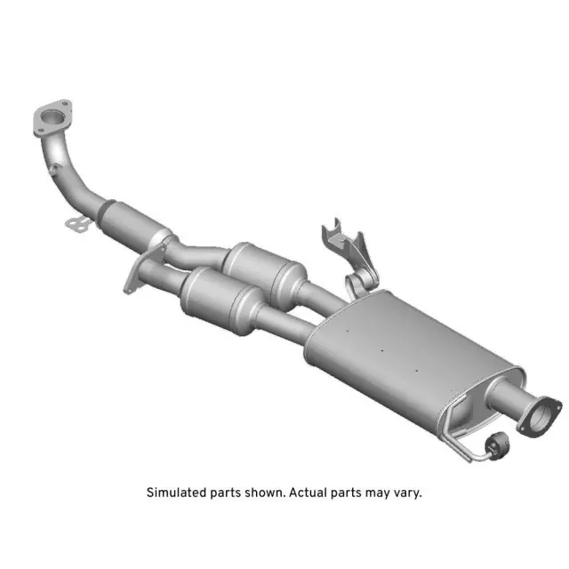 85513037 - : F (S)Muffler (Replaces Part Number 19420302) for Buick: Enclave | Chevrolet: Traverse Image