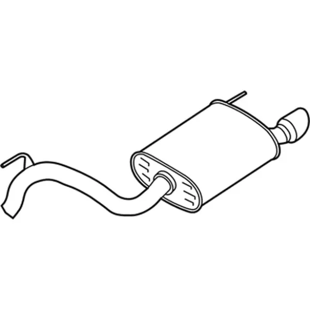 JR3Z5230Y - : Muffler for Ford Image