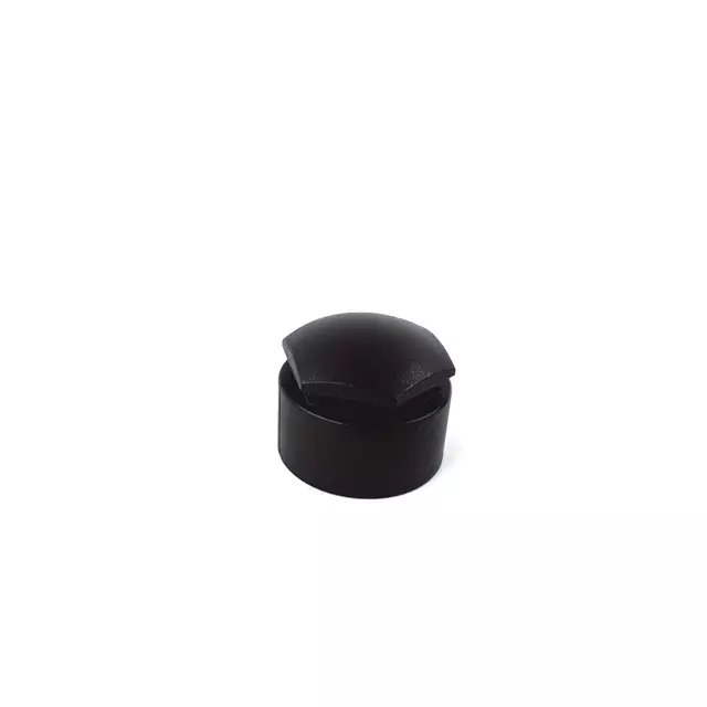 4M0601173E - : Wheel Bolt Cap - Black for Audi: A3, A3 Quattro, A3 Sportback e-tron, A4, A4 allroad, A4 Quattro, A5 Quattro, A5 Sportback, A6 allroad, A6 Quattro, A7 Sportback, A8 Quattro, e-tron Quattro, e-tron S, e-tron S Sportback, e-tron Sportback, Q3, Q4 e-tron, Q4 e-tron Sportback, Q5, Q5 PHEV, Q5 Sportback, Q7, Q8, Q8 e-tron, Q8 e-tron Sportback, RS Q8, RS3, RS5, RS5 Sportback, RS6 Avant, RS7 Sportback, S3, S4, S5, S5 Sportback, S6, S7 Sportback, S8, SQ5, SQ5 Sportback, SQ7, SQ8, SQ8 e-tron, SQ8 e-tron Sportback Image