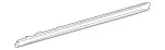22369884009999 - Body: Rocker Molding for Mercedes-Benz Image