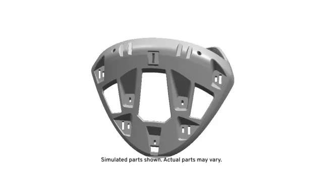 22761580 - : Matte Chrome Instrument Panel Cluster Trim Panel for Cadillac: SRX Image