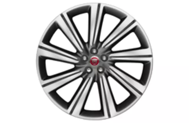 T4A3798 - : Alloy Wheel, 22 Inch Turbine, 9 Spoke for Jaguar: F-Pace Image