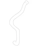 2026280094 - : Hose for Mercedes-Benz: C220, C230, C280, C43 AMG Image