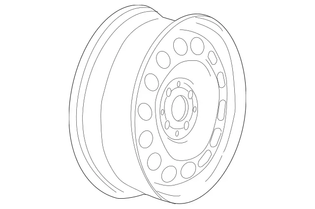 2214000202 - Wheels: Disk Wheel for Mercedes-Benz: 250, 300S, CL550, CL600, S350, S400, S500, S550, S600 Image image