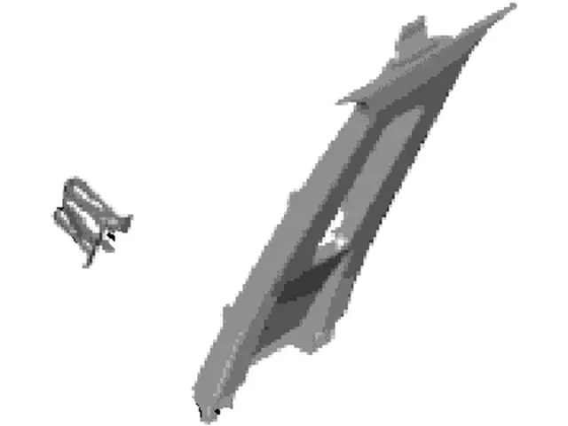 D2BZ5424356AA - Body: Upper Center Pillar Trim for Ford: Fiesta Image