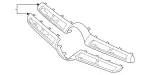 21388891009040 - Body: Trim Bar for Mercedes-Benz Image