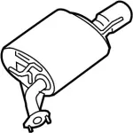 201001PM0A - : Muffler for Infiniti Image