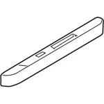 5L7Z7827619AAA - Body: Armrest Pad for Ford Image