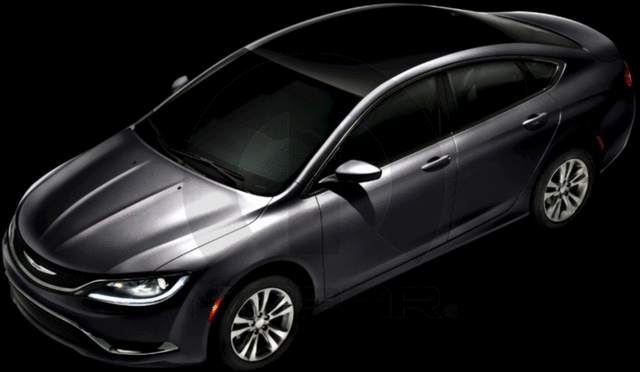 82214329AB - Mopar Accessories - Component Parts: Roof Decal Kit for Chrysler: 200 Image