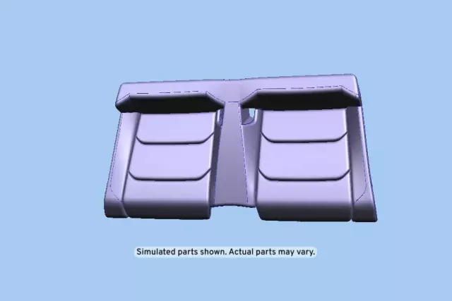 84080017 - : 2016 Chevrolet Camaro - Jet Black Rear Seat Cushion Cover for GM Image