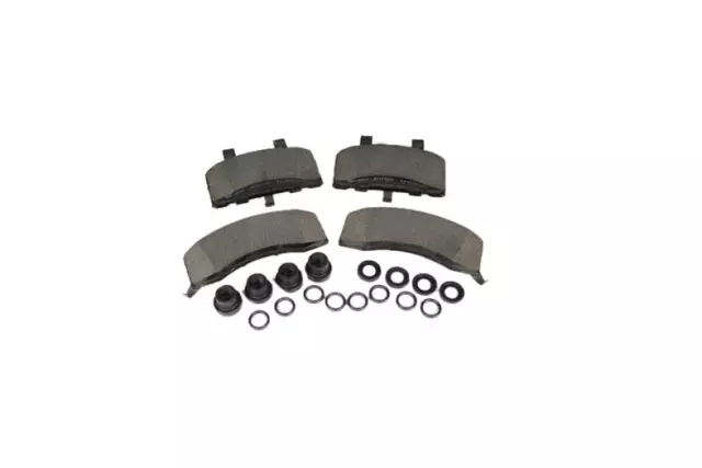 19152634 - : Disc Brake Pad Set for Chevrolet: C2500, C3500, C3500HD, Express 2500, Express 3500, K2500 Pickup, K3500 Pickup, P30, Suburban C1500, Suburban C2500, Suburban K1500, Suburban K2500, Tahoe | GMC: C2500 Pickup, C3500 Pickup, C3500HD, K2500 Pickup, K3500 Pickup, Savana 2500, Savana 3500, Suburban C1500, Suburban C2500, Suburban K1500, Suburban K2500, Yukon Image
