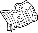 74753CG000 - Exhaust: Front Insulator for INFINITI: FX35 Image