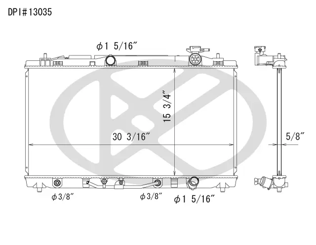 A13035 - : Koyorad Radiator for Koyo Image