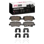 1551181201 - : DFC 5000 Advanced Pads - Ceramic and Hardware Kit for DYNAMIC FRICTION Image