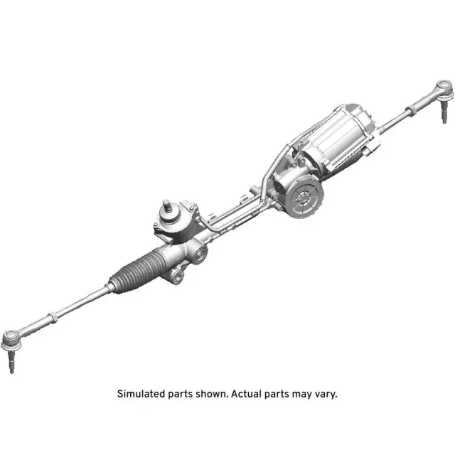 19417567 - : Electric Dual Pinion Rack and Pinion Steering Gear, Remanufactured for GM Image