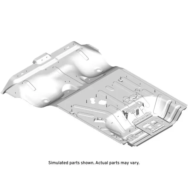 84538821 - Body: Rear Floor Pan for Chevrolet: Volt Image