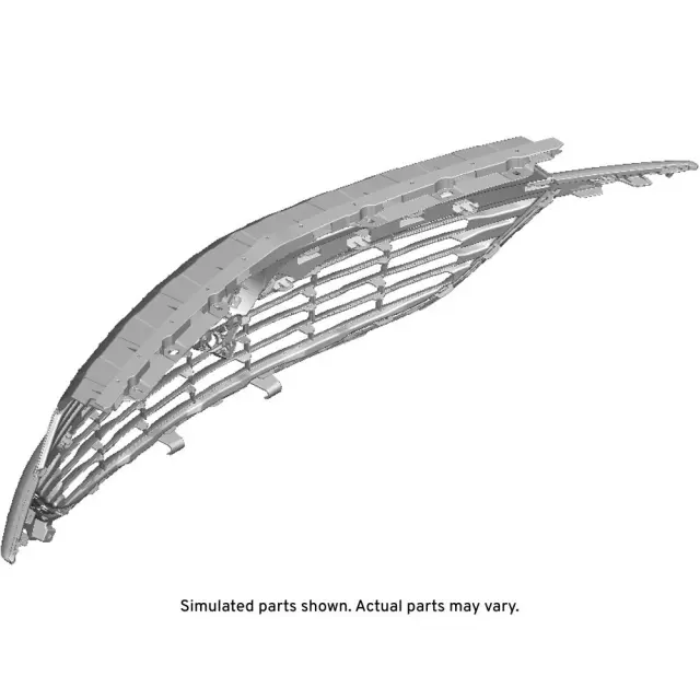 42762224 - Body: Grille Assembly for GM Image