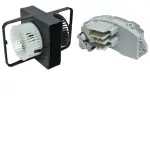 BK1298 - : HVAC Blower Motor Kit -- Double Shaft Blower Motor W/ Wheel Kit for UAC Image