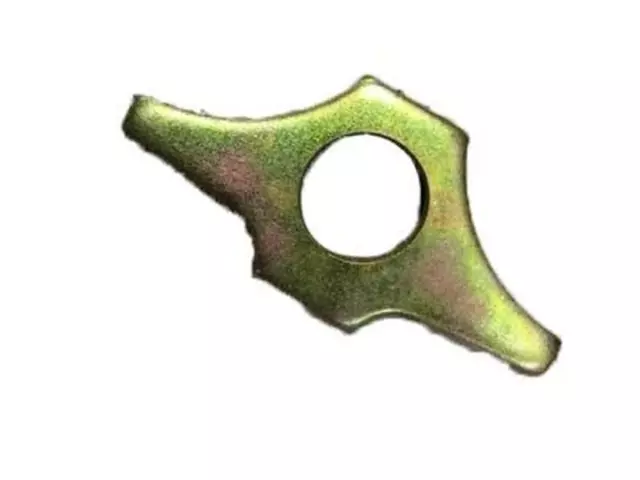 D7TZ2028B - Brakes: Drum Brake Shoe Anchor Plate for Ford: Aerostar, Bronco, Bronco II, Country Squire, E-150, E-150 Club Wagon, E-150 Econoline, E-150 Econoline Club Wagon, E-250 Econoline, Explorer, F-150, LTD, LTD Crown Victoria, Mustang, Ranger, Thunderbird | Lincoln: Town Car | Mercury: Capri, Colony Park, Cougar, Grand Marquis, Marquis Image