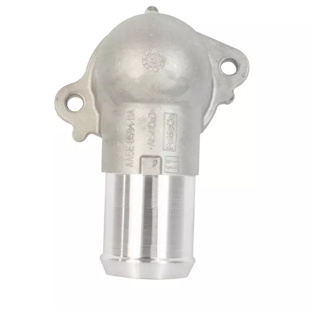 AA5Z8592A - : Thermostat Outlet for Ford: Explorer, Flex, Police Interceptor Sedan, Police Interceptor Utility, Taurus | Lincoln: MKS, MKT Image