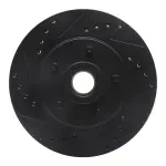 63355000L - : DFC Brake Rotor - Drilled and Slotted - Black for DYNAMIC FRICTION Image