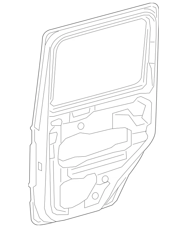 4657300200 - Rear Door: Rear Door for Mercedes-Benz Image