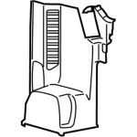 CK4Z6131113ZB - : Rear Molding for Ford: E-Transit, Transit-150, Transit-250, Transit-350, Transit-350 HD Image