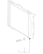 4635001700 - Radiator: Cooler for Mercedes-Benz Image