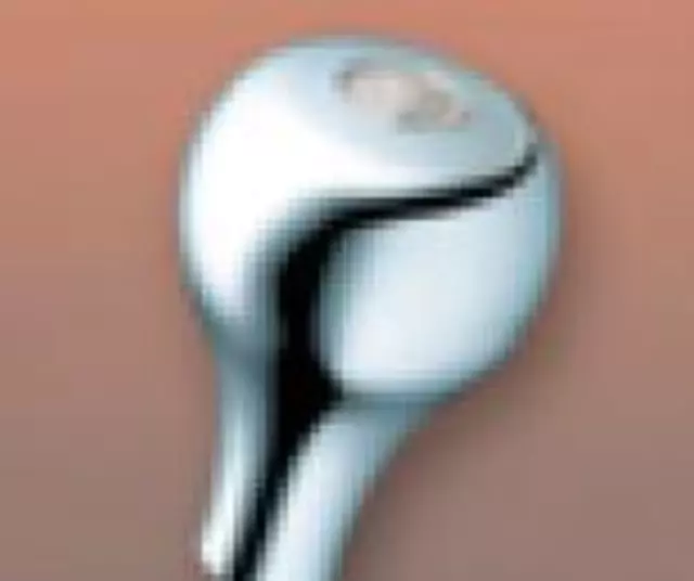 JAG1013 - Interior: Shift Knob - Alloy W Gold Insert for Jaguar: S-Type Image