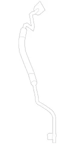 2218307915 - Heating and Ventilation: Refrigerant Line for Mercedes-Benz Image