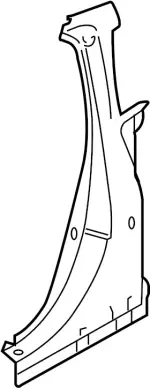 76514JL00A - : Lock Pillar for INFINITI: G37, Q60 Image