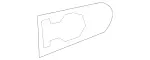 910766100064 - Body: Cover Pad for Mercedes-Benz Image