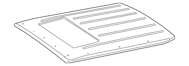 460657020964 - Roof: Paneling for Mercedes-Benz: G55 AMG, G550, G550 4x4, G63 AMG, G65 AMG Image image
