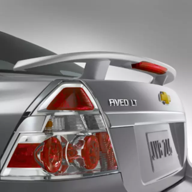 96806219 - Exterior: Rear Spoiler - Silver for Chevrolet: Aveo Image