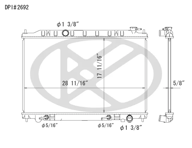 A2692 - Cooling Systems: Koyorad Radiator for Koyo Image