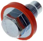 65267 - Engine: Oil Drain Plug Pilot Point Molded Gasket 1/2-20, Head Size 5/8 In. for Dorman Image