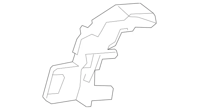 2137230100 - Driver Door: Holder for Mercedes-Benz: E300, E350, E43 AMG, E53 AMG, E63 AMG S Image image