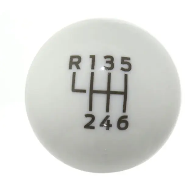 M7213M8B - Interior: Shift Knob - Bullitt White for Ford Image